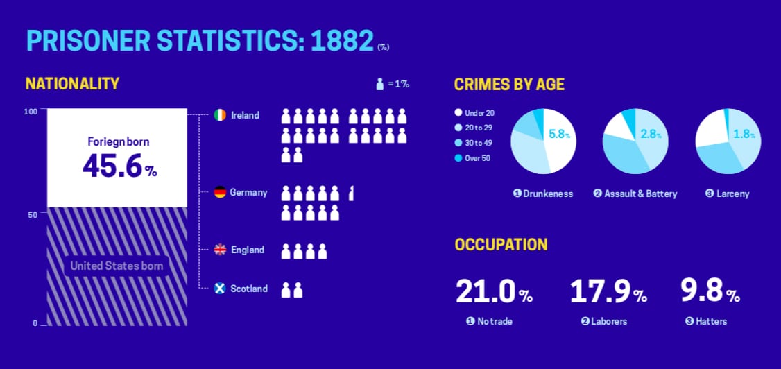 Prisoner Statistics by Percentages